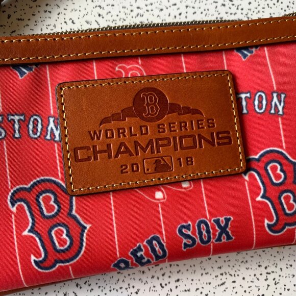 Dooney & Bourke Red Boston Red Sox Wristlet - Picture 4 of 16
